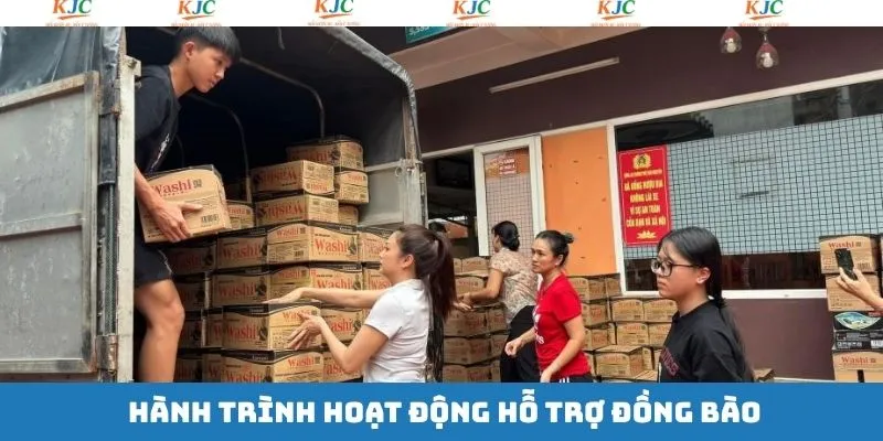 Hành trình truyền nhân ái và giúp đỡ cộng đồng
