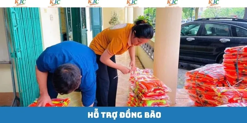 Hỗ Trợ Đồng Bào - Chung Tay Giúp Đỡ Người Khó Khăn Cùng KJC