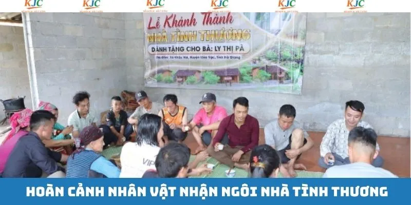 Hoàn cảnh cụ bà trước khi có ngôi nhà tình thương Hoàn cảnh cụ bà trước khi có ngôi nhà tình thương