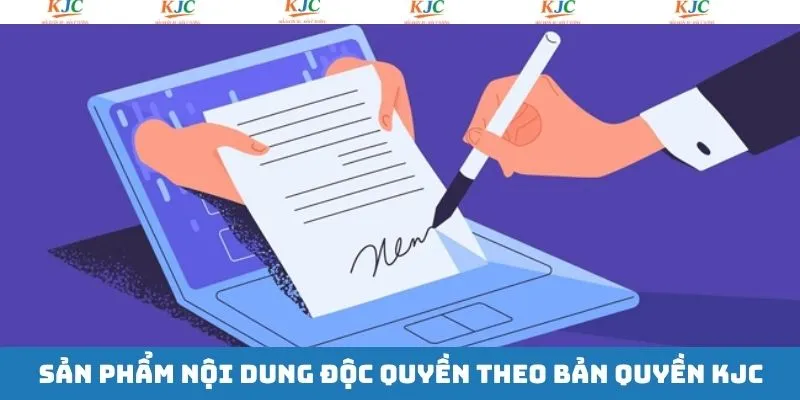 Bản quyền KJC về các nội dung tự thiết lập Bản quyền KJC về các nội dung tự thiết lập