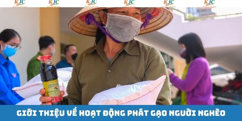 Thông tin sơ lược về hoạt động phát gạo người nghèo
