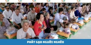Phát gạo người nghèo KJC